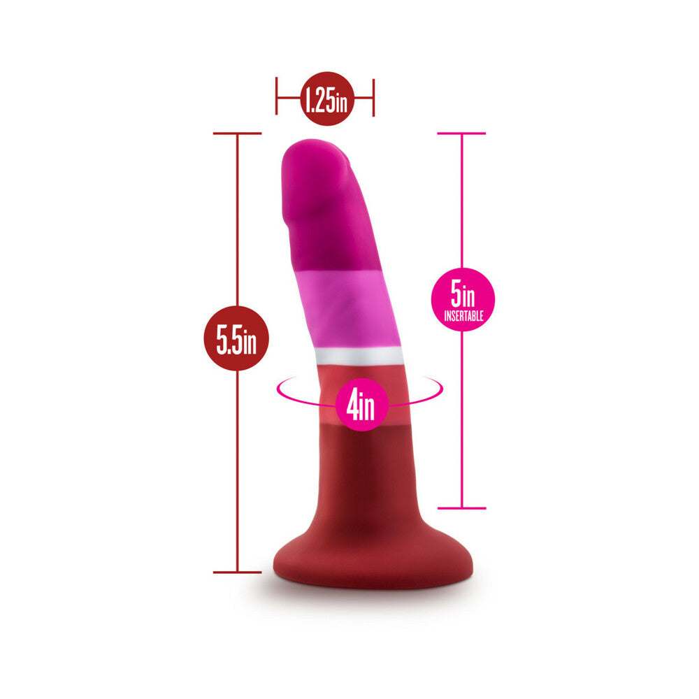 Avant Pride P3 in Beauty showcasing its design as a non-realistic non-phallic dildo. Available at SugarX in Sex Toys in the Dildo collection.