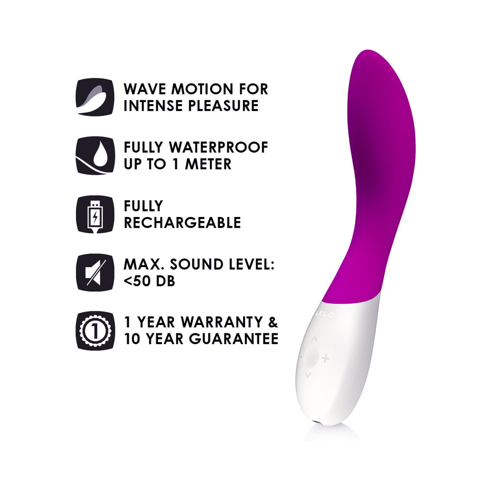 LELO Mona Wave Deep Rose G-Spot Vibes