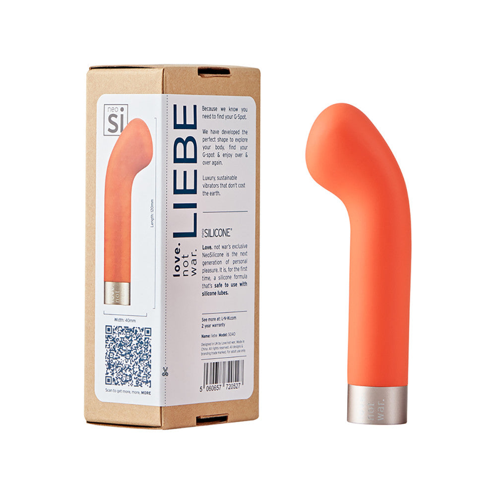 Love Not War Liebe Orange Head