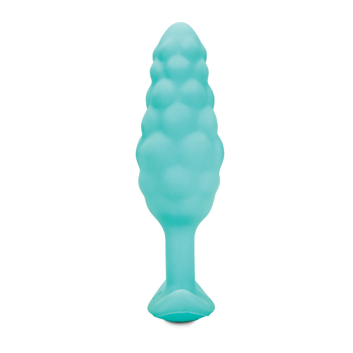 B-Vibe Bump Texture Plug Mint - Small on white background. Available at SugarX in Sex Toys in the Butt Plug collection.