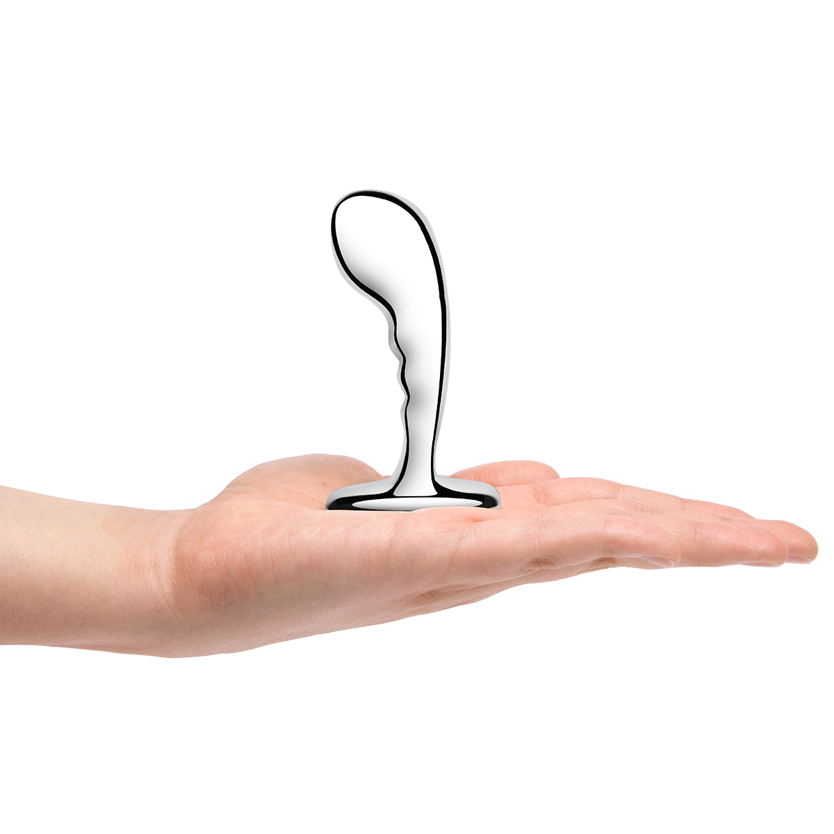 B-Vibe Stainless Steel P-Spot Training Set on white background. Available at SugarX in Sex Toys in the Butt Plug collection.