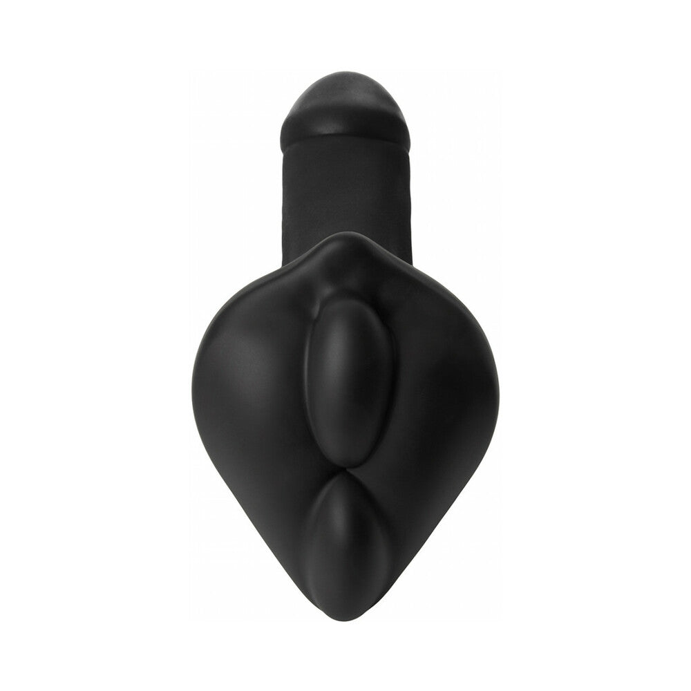BumpHer - Black on white background. Available at SugarX in Sex Toys in the Grinder collection.