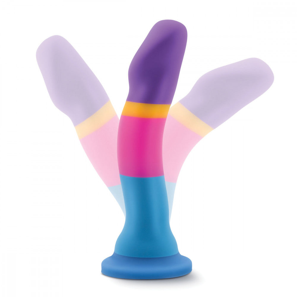 Avant D1 - Hot 'n' Cool showcasing its design as a non-phallic dildo with suction cup. Available at SugarX in Sex Toys in the Dildo collection.