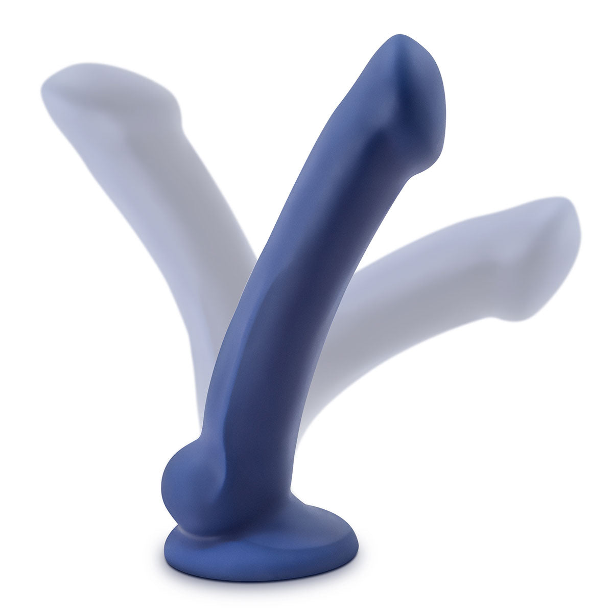 Avant D10 - Ergo MINI Indigo showcasing its design as a dildo with suction cup. Available at SugarX in Sex Toys in the Dildo collection.