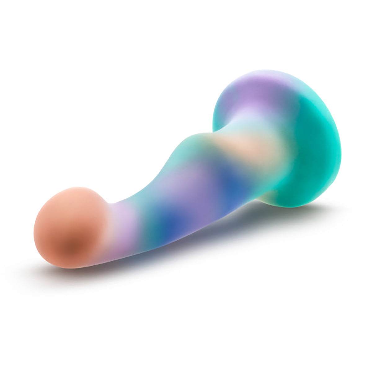 Avant Opal Dreams Dil - Aqua showcasing its design as a non-phallic dildo with suction cup. Available at SugarX in Sex Toys in the Dildo collection.