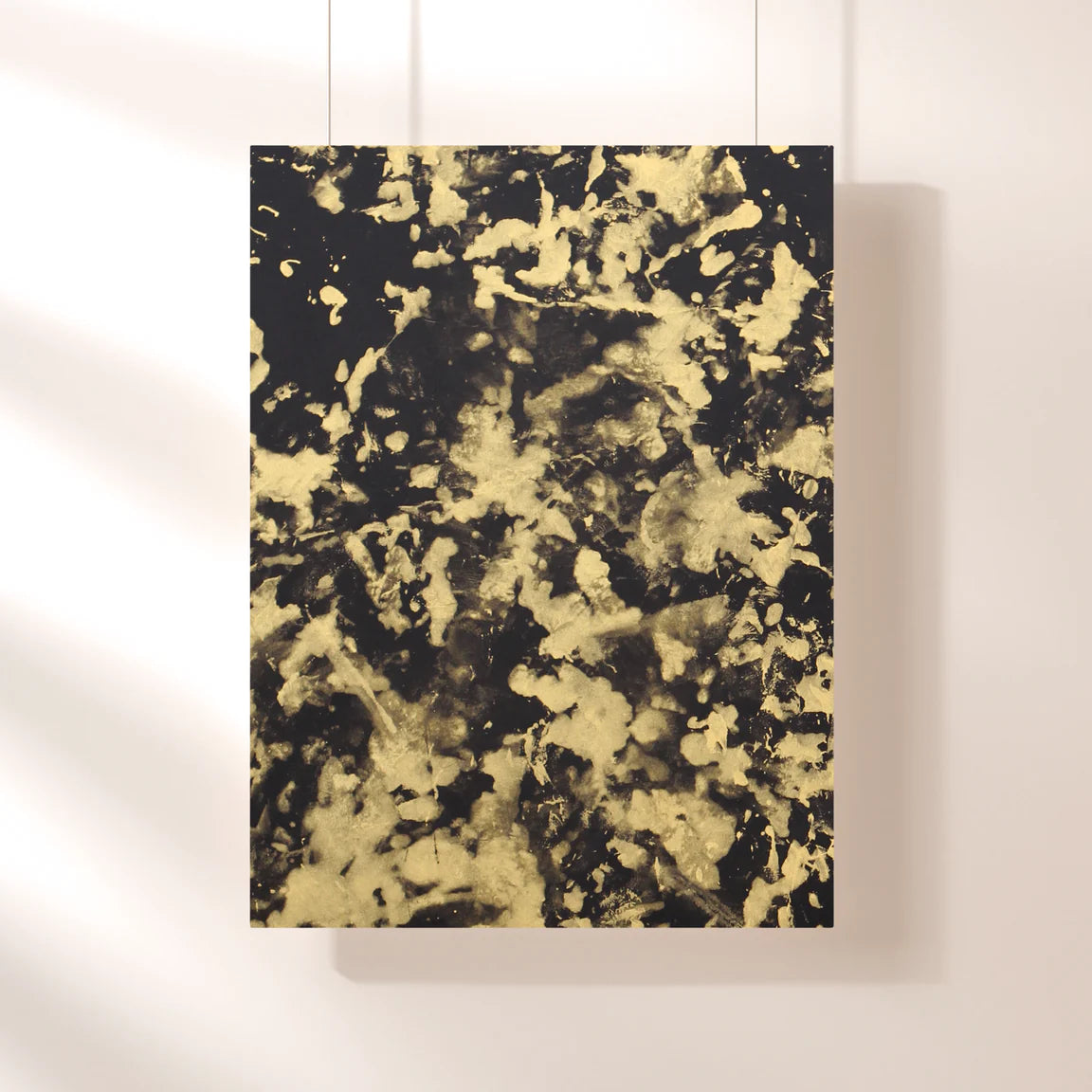 Love is Art Canvas and Paint Kit for Couples - Gold