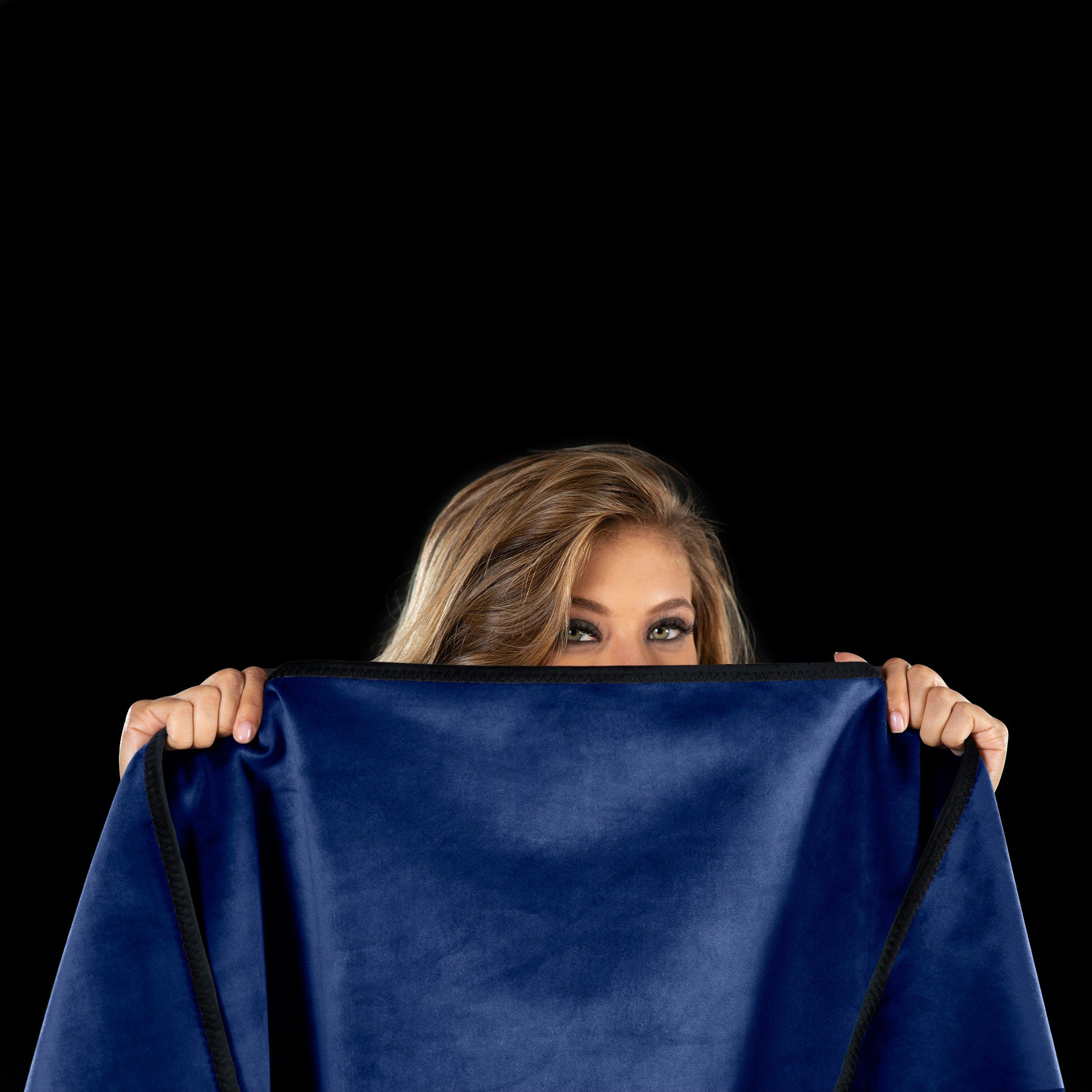 Liberator Fascinator Throw Moister-Proof Sensual Blanket Indigo