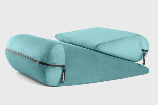 Liberator Jaz Duet Sensual Positioning Pillows - Blue