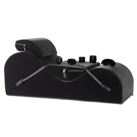 Liberator Valkyrie Esse Lounger Microfiber Black Liberator Furniture