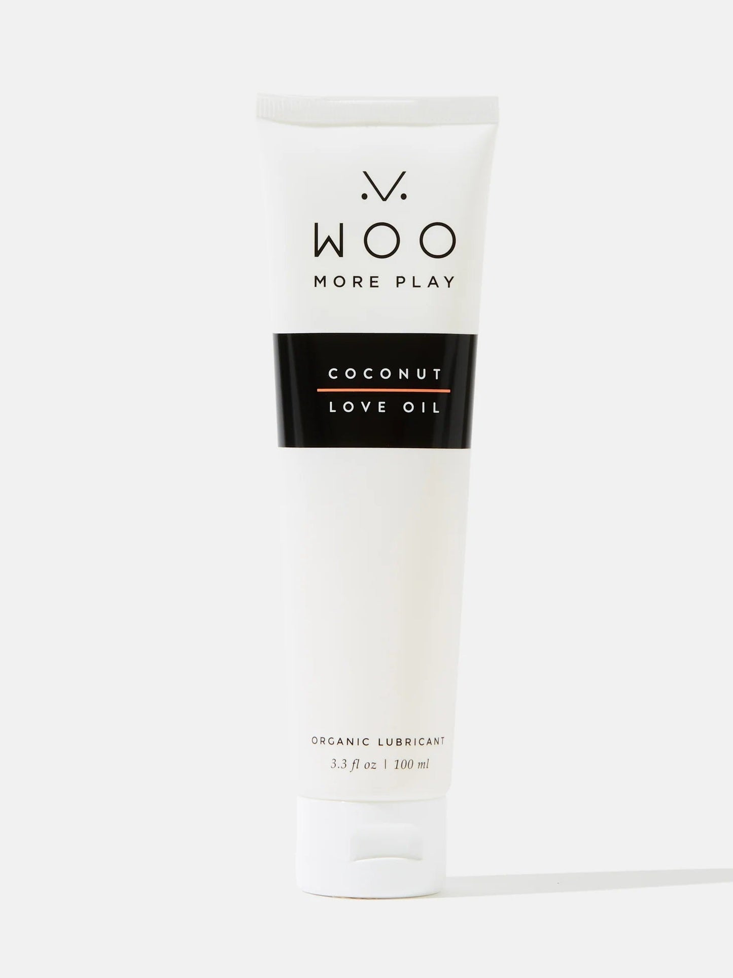 Woo More Play Coconut Love Oil bottle – natural organic coconut oil based lube