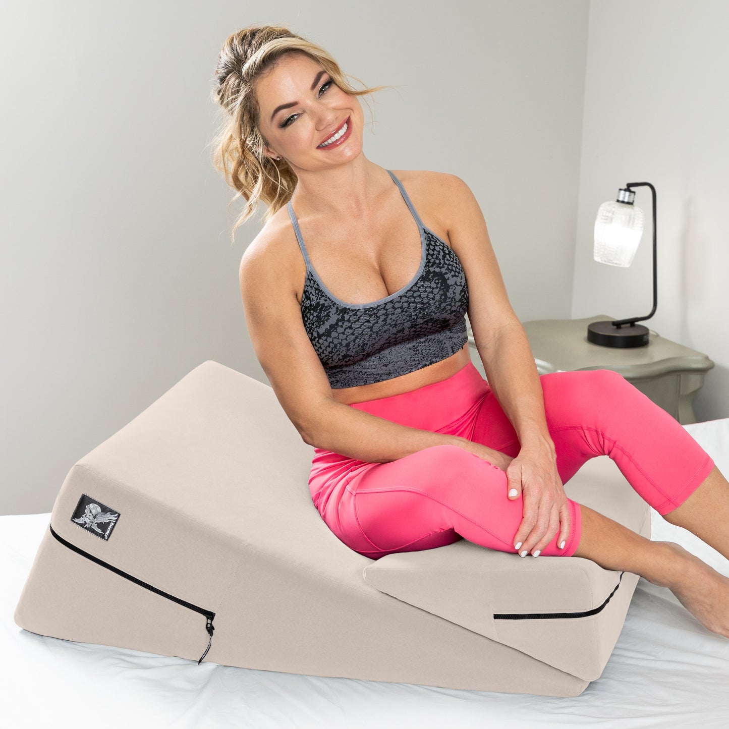 Liberator Wedge Ramp Combo Positioning Pillows - Decor Velvet Cream
