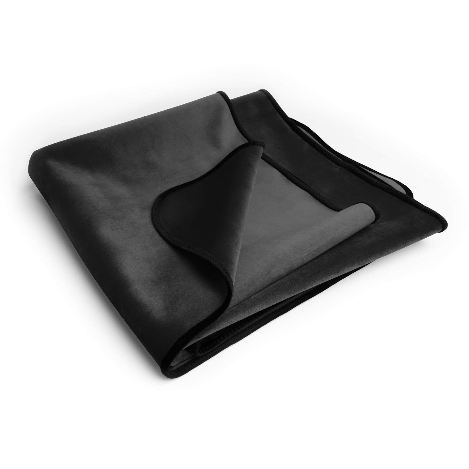 Liberator Fascinator Throw Moister-Proof Sensual Blanket Travel Size Black Throws