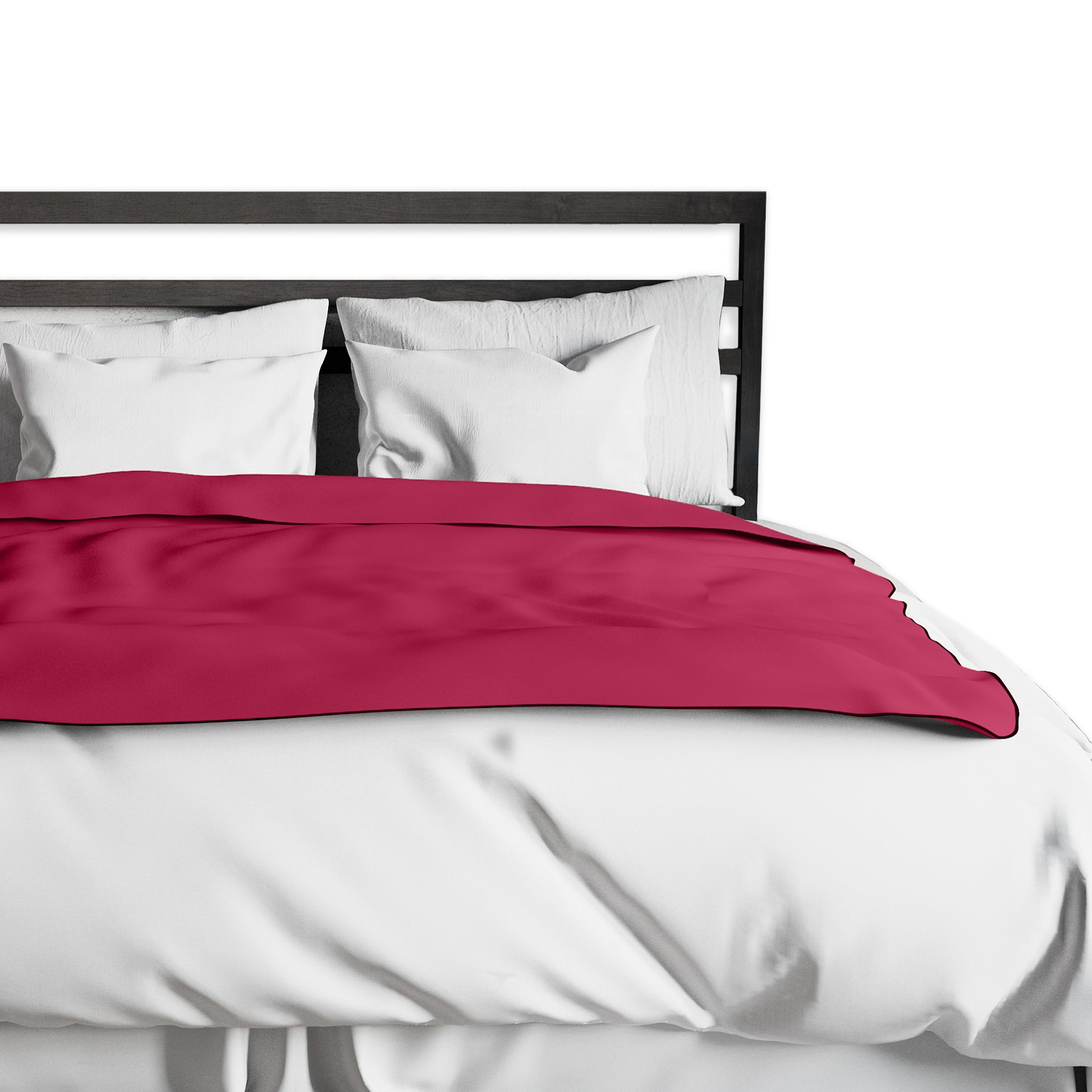 Liberator Fascinator Throw Moister-Proof Sensual Blanket Regular Size Merlot Throws