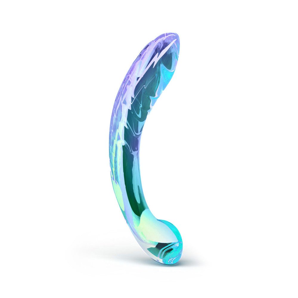 Biird Kalii Glass G-spot Dildo showcasing its design as a non-realistic, non-phallic dildo. Available at SugarX in Sex Toys in the Dildo collection.