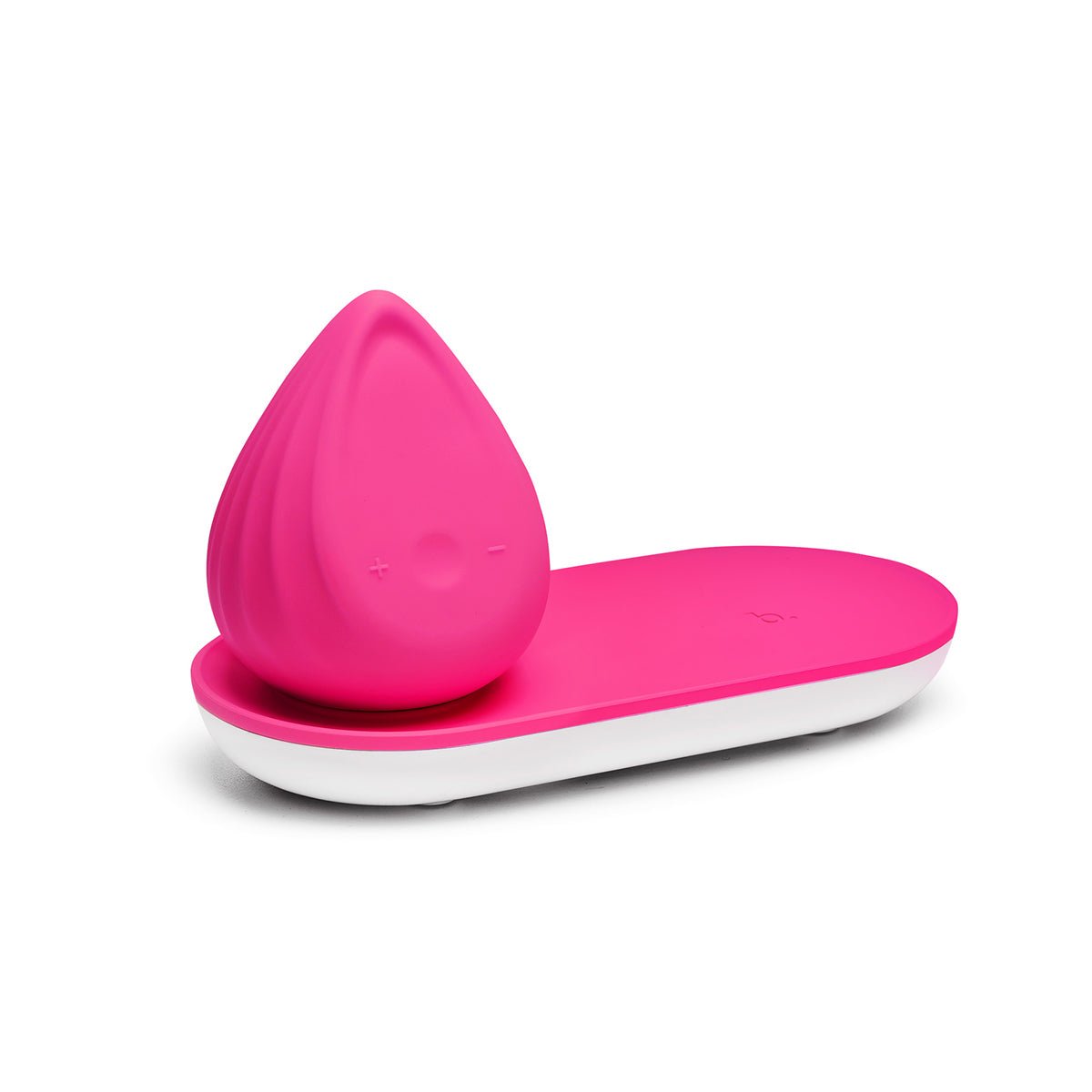 Biird Evii clit vibrator in Rose Berry at SugarX in Sex Toys in Clitoral Vibrators collection, shown on a plain white background. Made from ultra-soft silicone.
