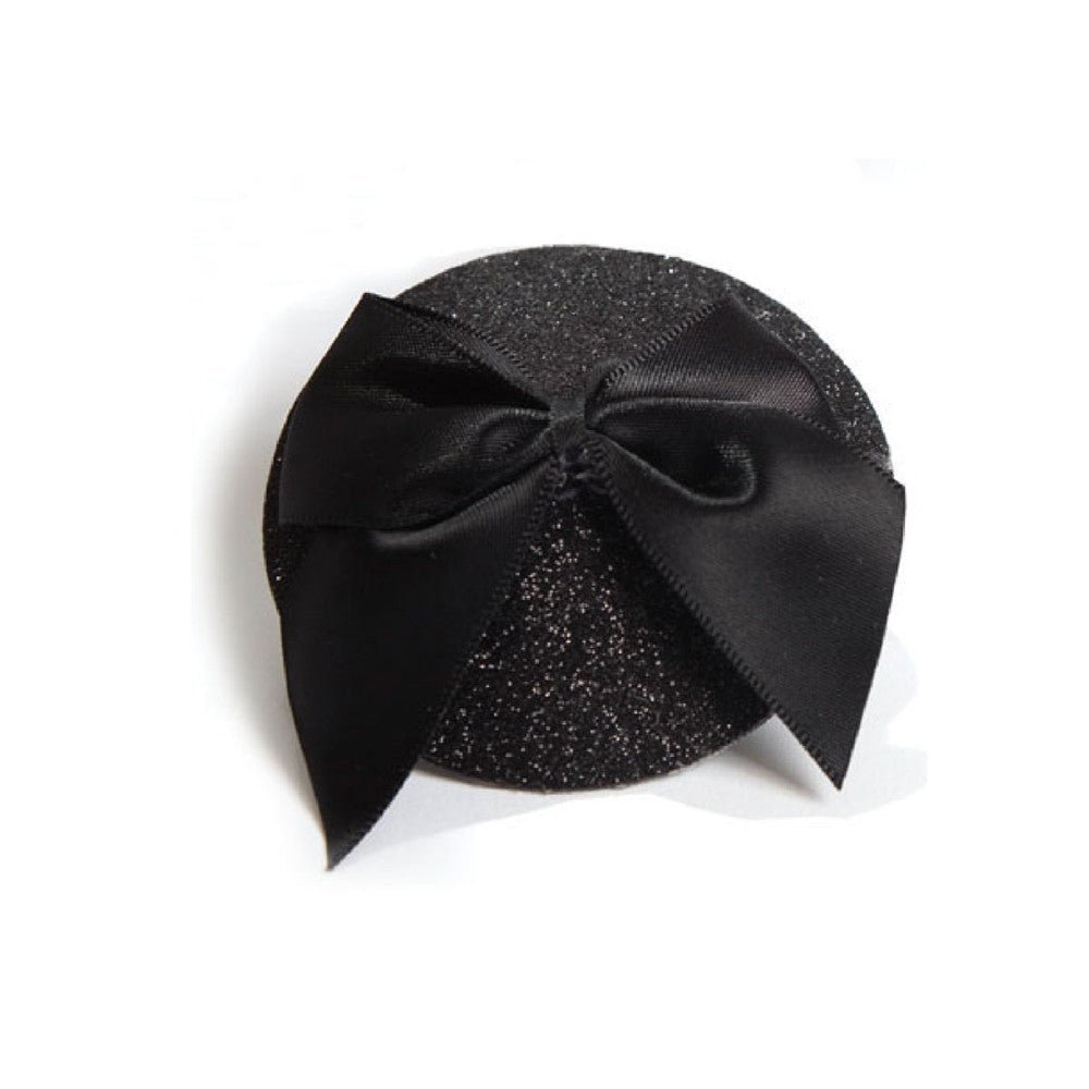 Bijoux Indiscrets-Bijoux Indiscrets Burlesque Pasties Glitter/Bow - SugarX