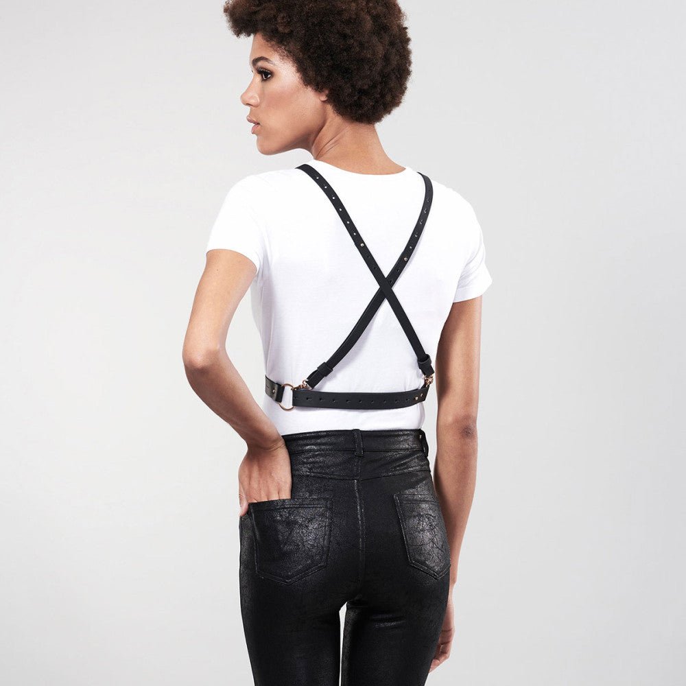 Bijoux Indiscrets-Bijoux Indiscrets Maze Cross Cleavage Harness - SugarX