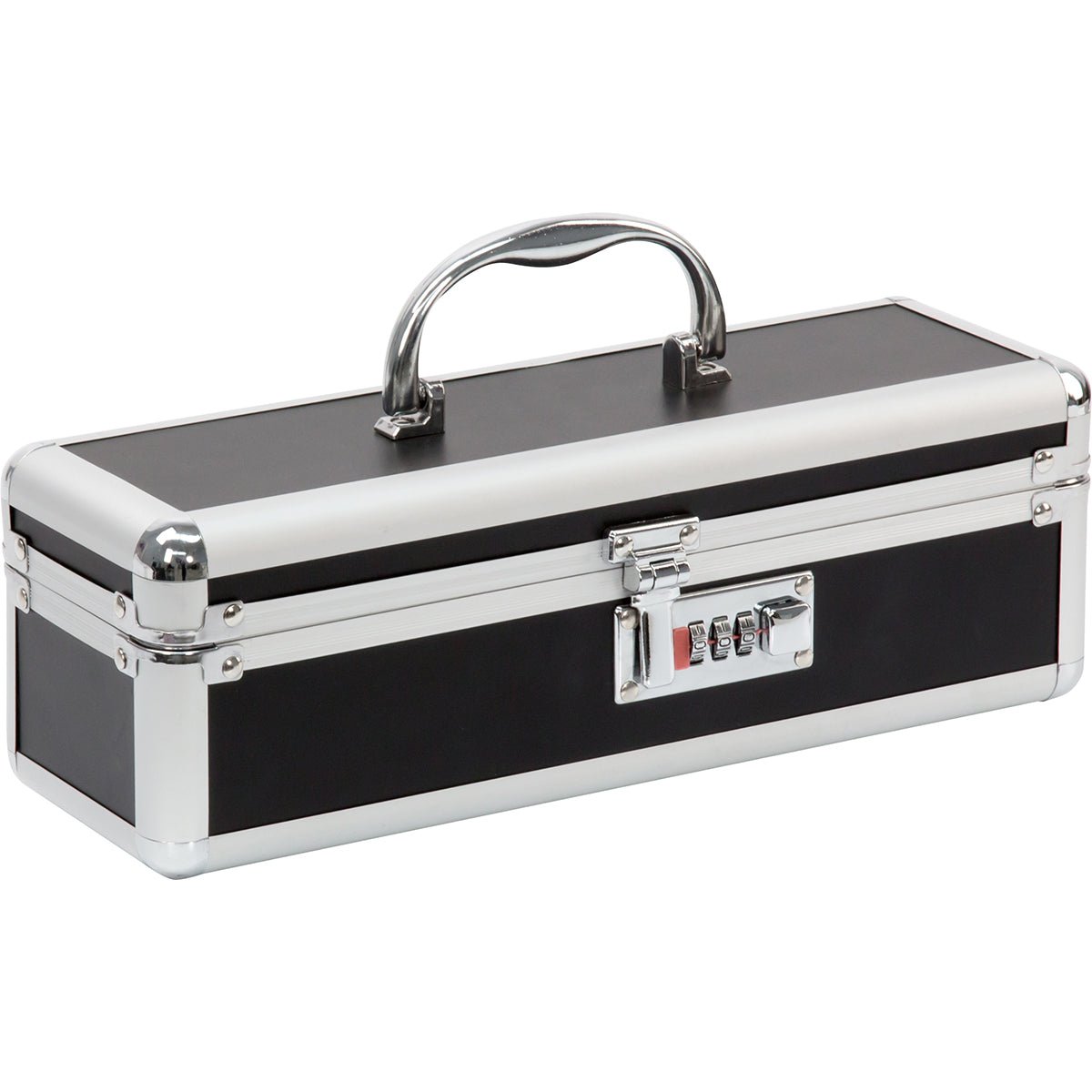 Lockable Toy Box Medium - Black Storage