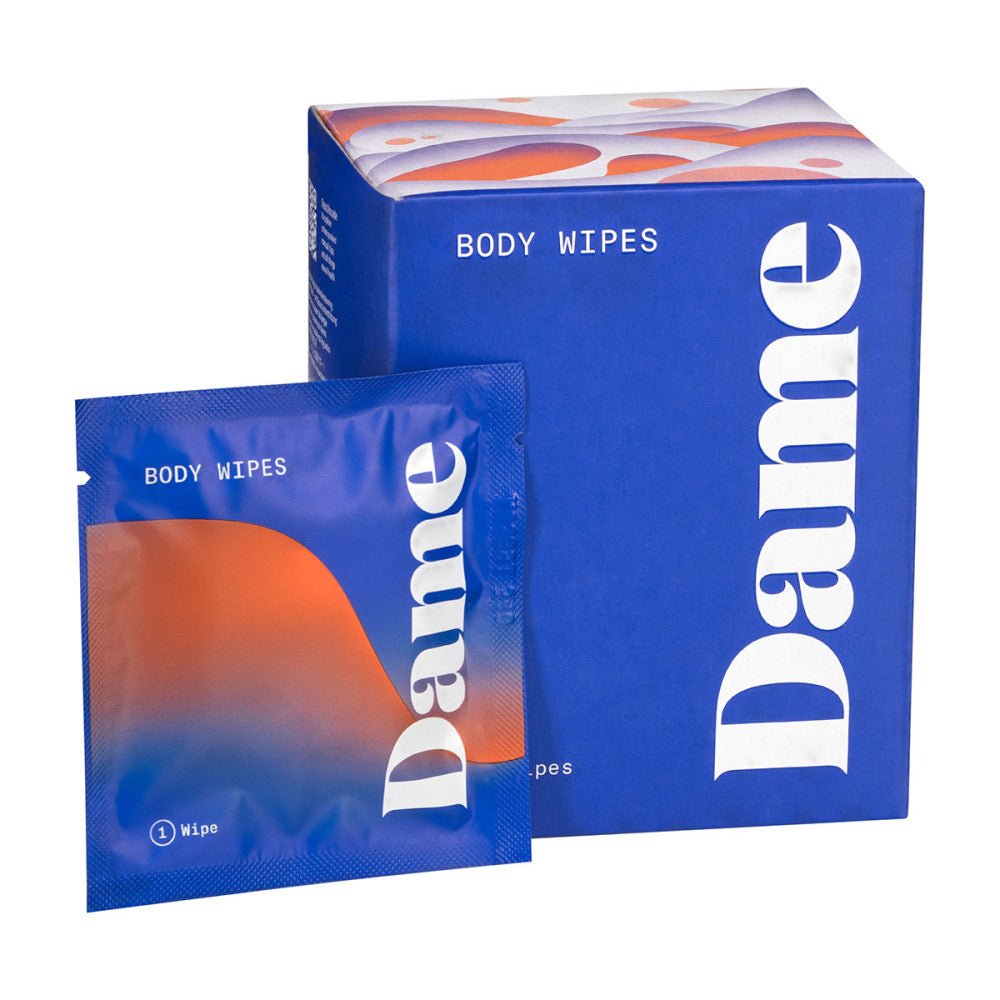 Body Wipes by Dame 15 Count Sachet Cleansing Wipes