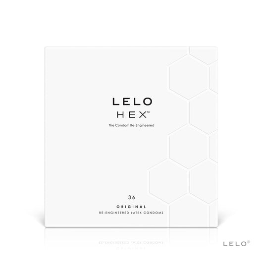 LELO Hex Condoms 36pk Latex Condoms