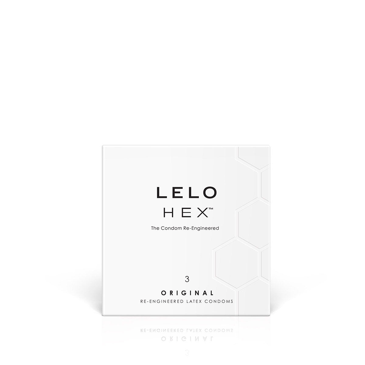 LELO Hex Condoms 3pk Latex Condoms