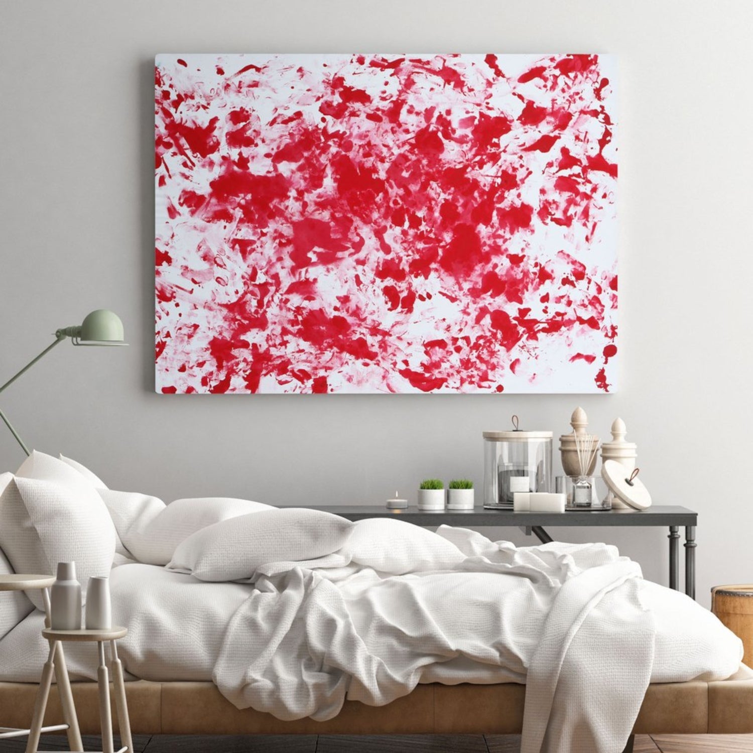 Love is Art Canvas and Paint Kit for Couples Canvas Kit