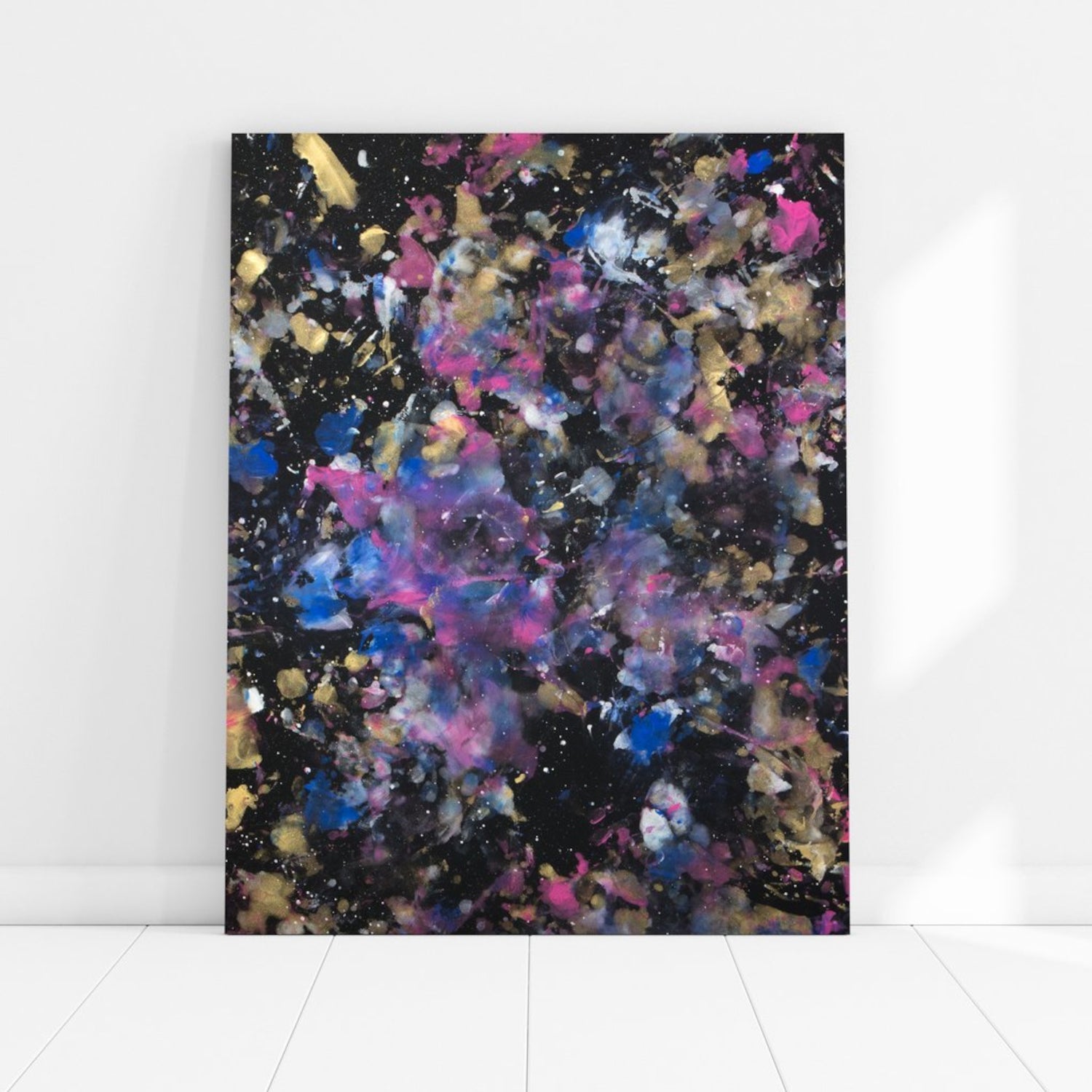 Love is Art Canvas and Paint Kit for Couples Cosmos Edition Canvas Kit