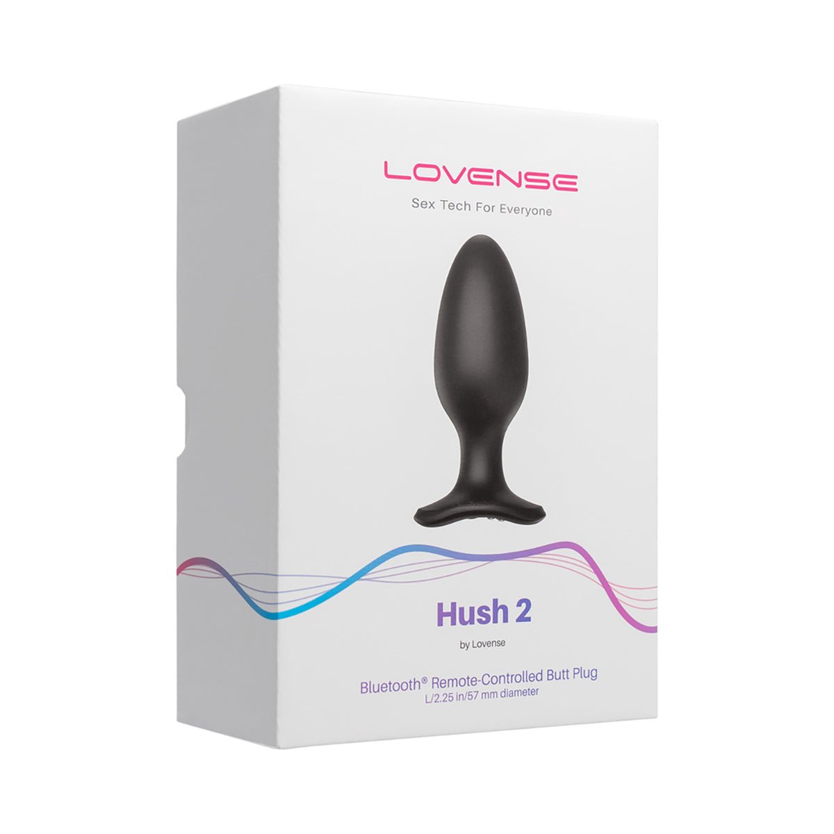 Lovense-Lovense Hush 2 Vibrating Butt Plug - SugarX