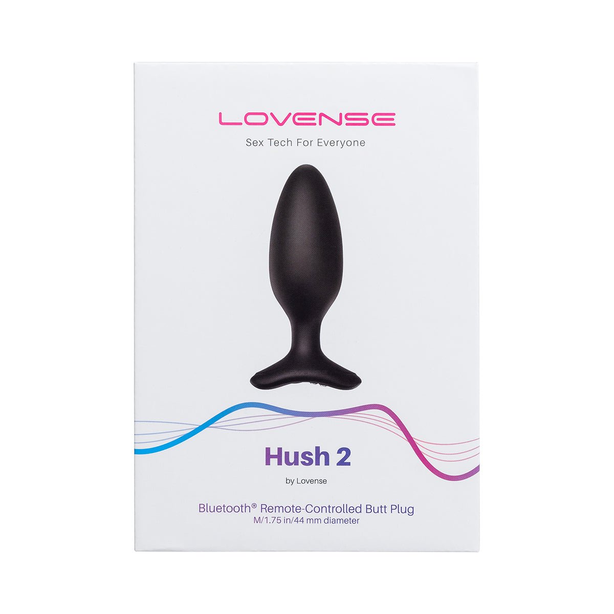 Lovense-Lovense Hush 2 Vibrating Butt Plug - SugarX