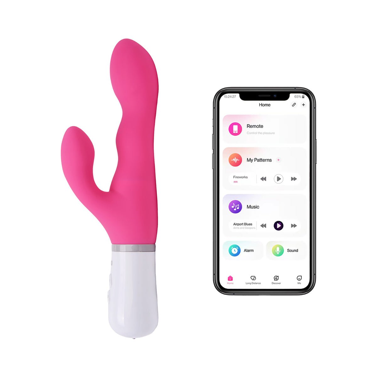 Lovense Nora Rabbit Vibrator Dual Stimulation
