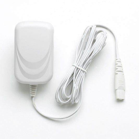 Magic Wand Plus Power Adapter vibrating wand charger on a plain white background. Available at SugarX.