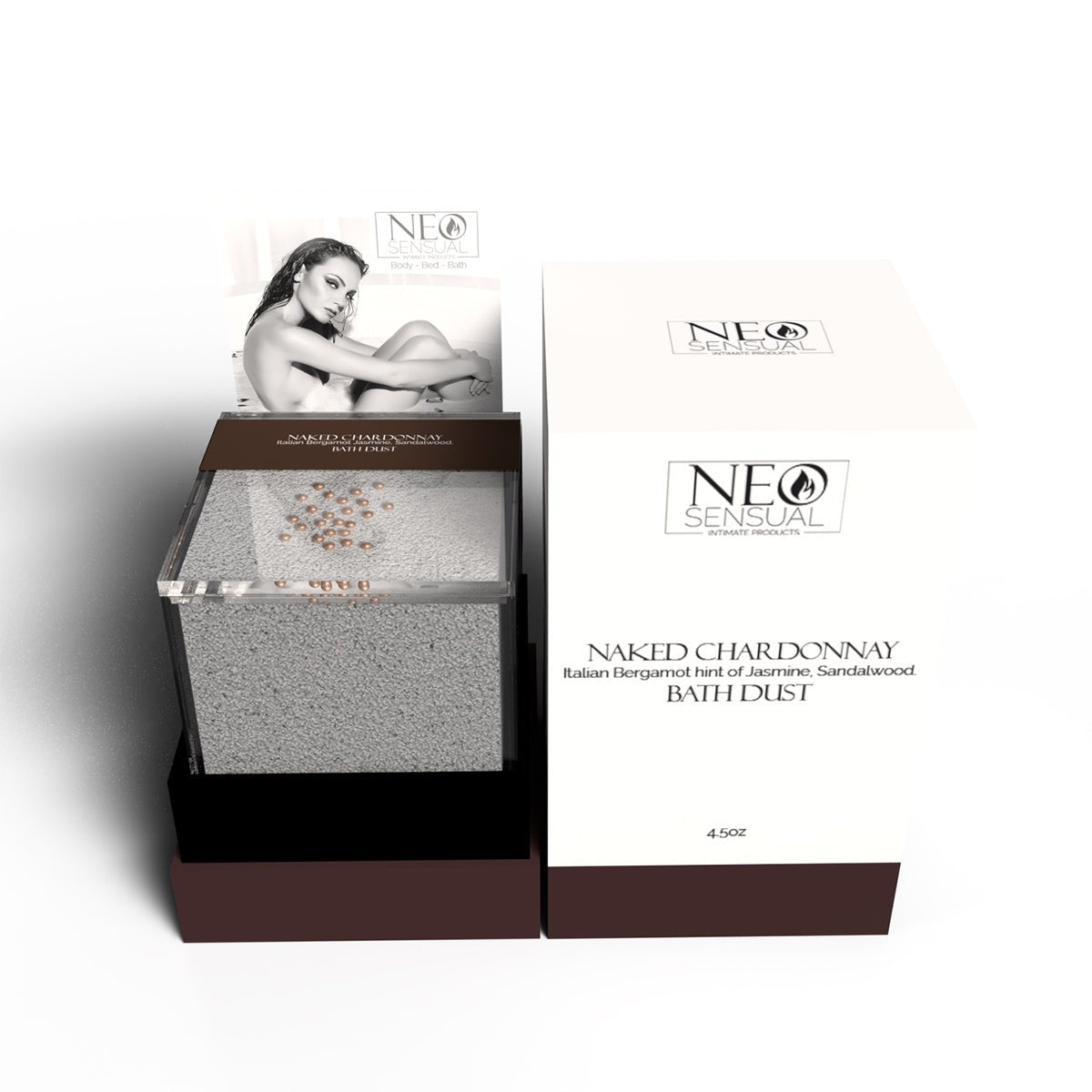 Bath Dust Naked Chardonnay Bubble Bath