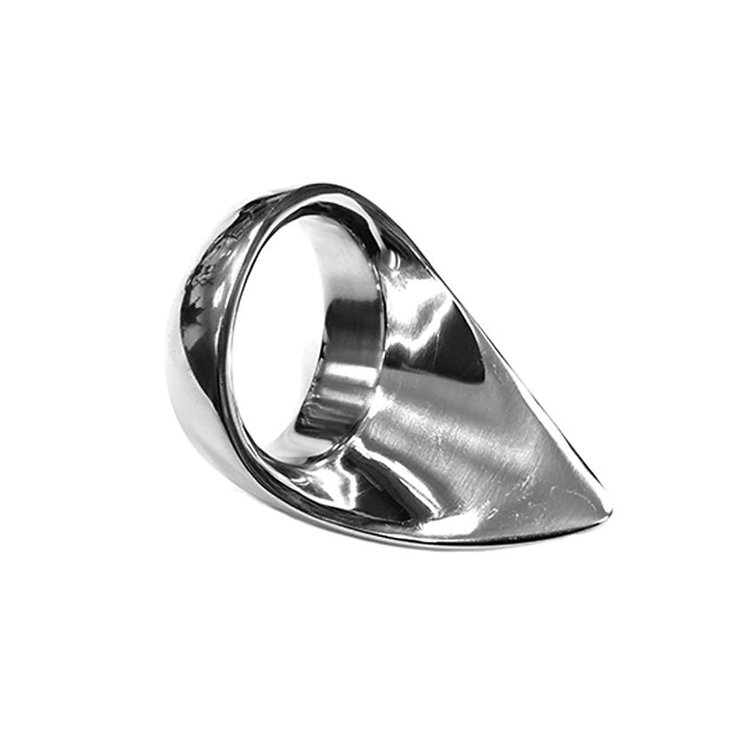 Rouge-Stainless Steel Tear Drop C Ring - SugarX