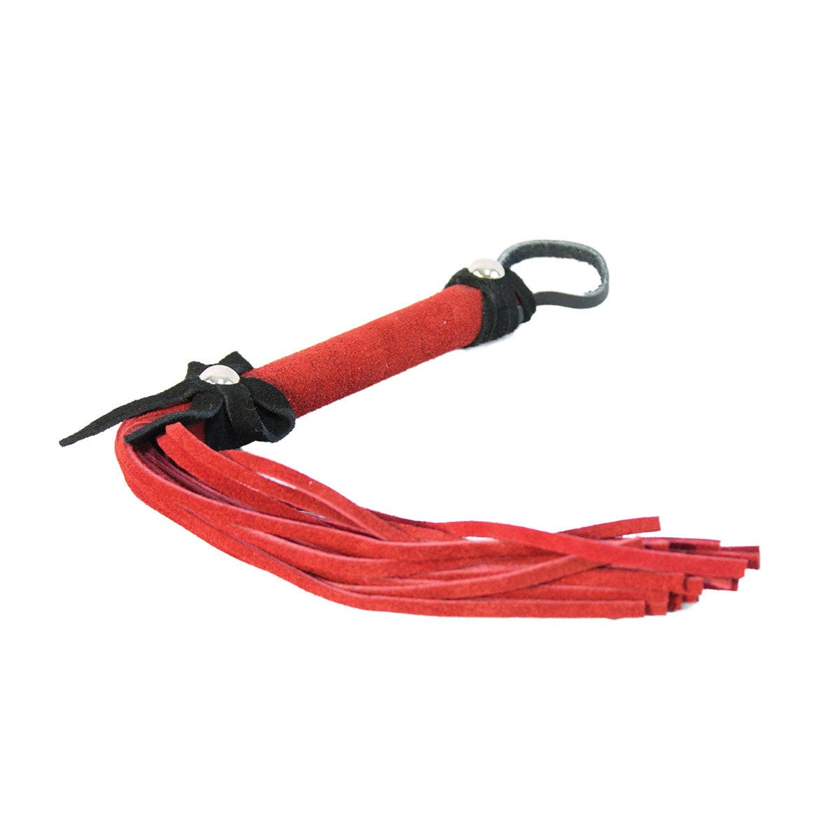 Love Knot Mini Flogger w/ Bow - Red Crops & Floggers