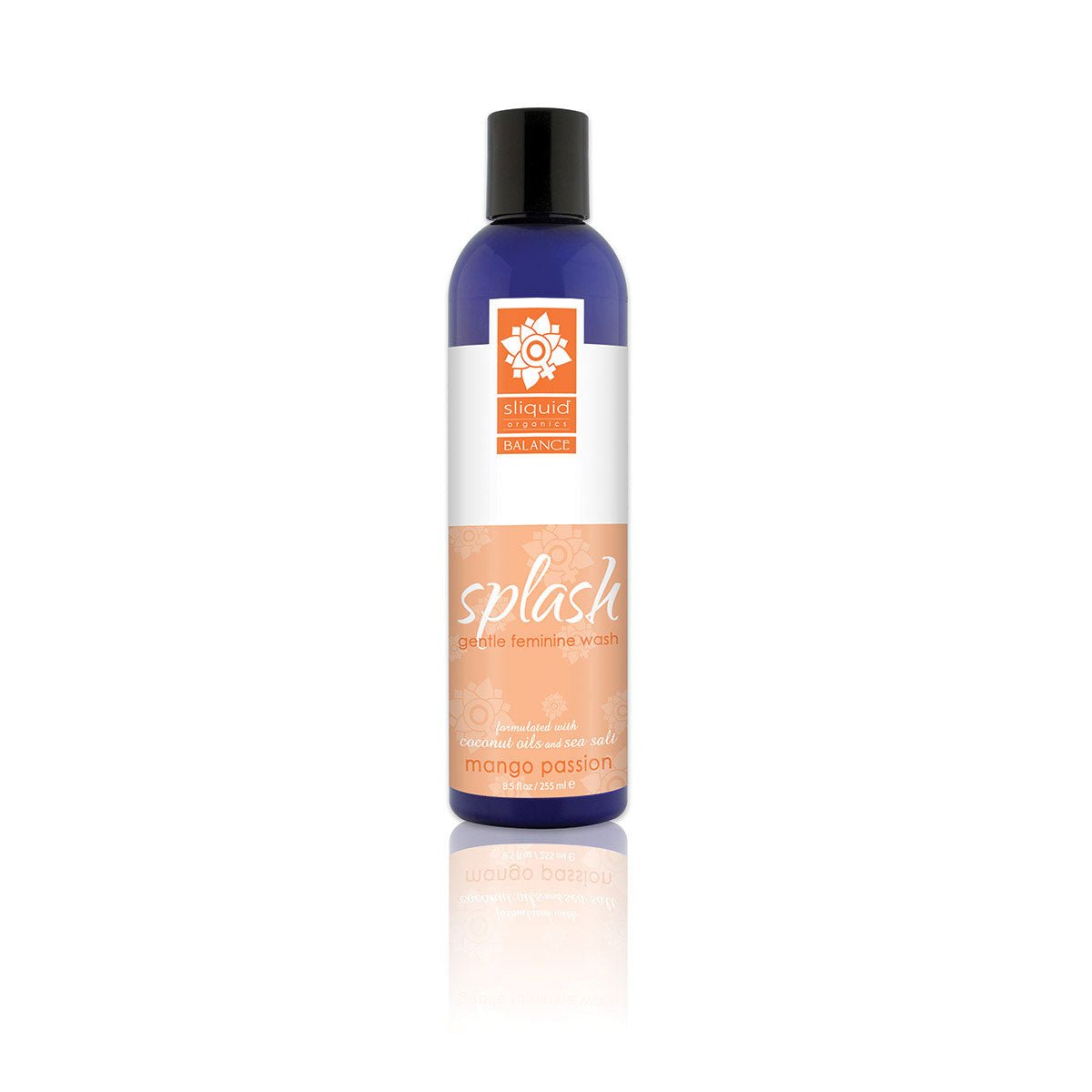 Sliquid Splash Gentle Feminine Wash 8.5 oz Mango Passion Intimate Wash