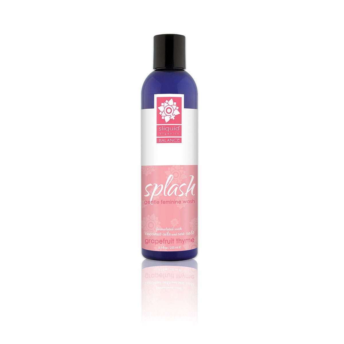 Sliquid Splash Gentle Feminine Wash 8.5 oz Grapefruit Thyme Intimate Wash