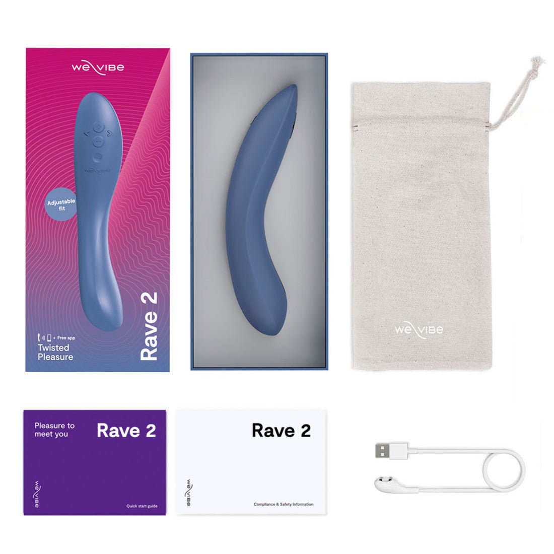 We-Vibe Rave 2 G-Spot Vibes