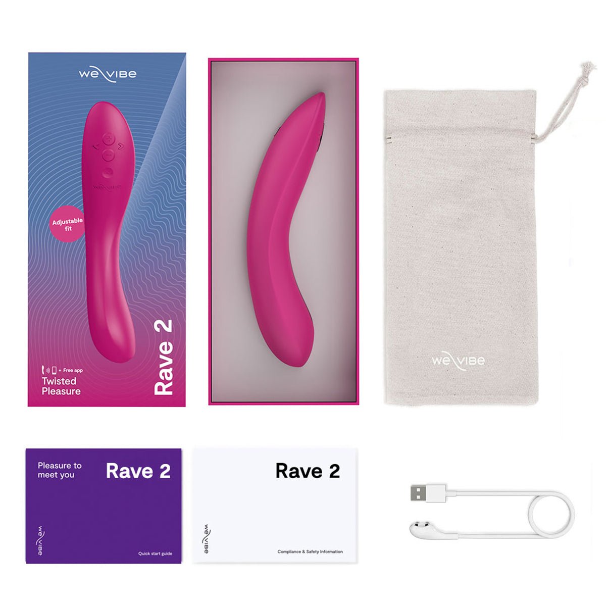 We-Vibe Rave 2 G-Spot Vibes