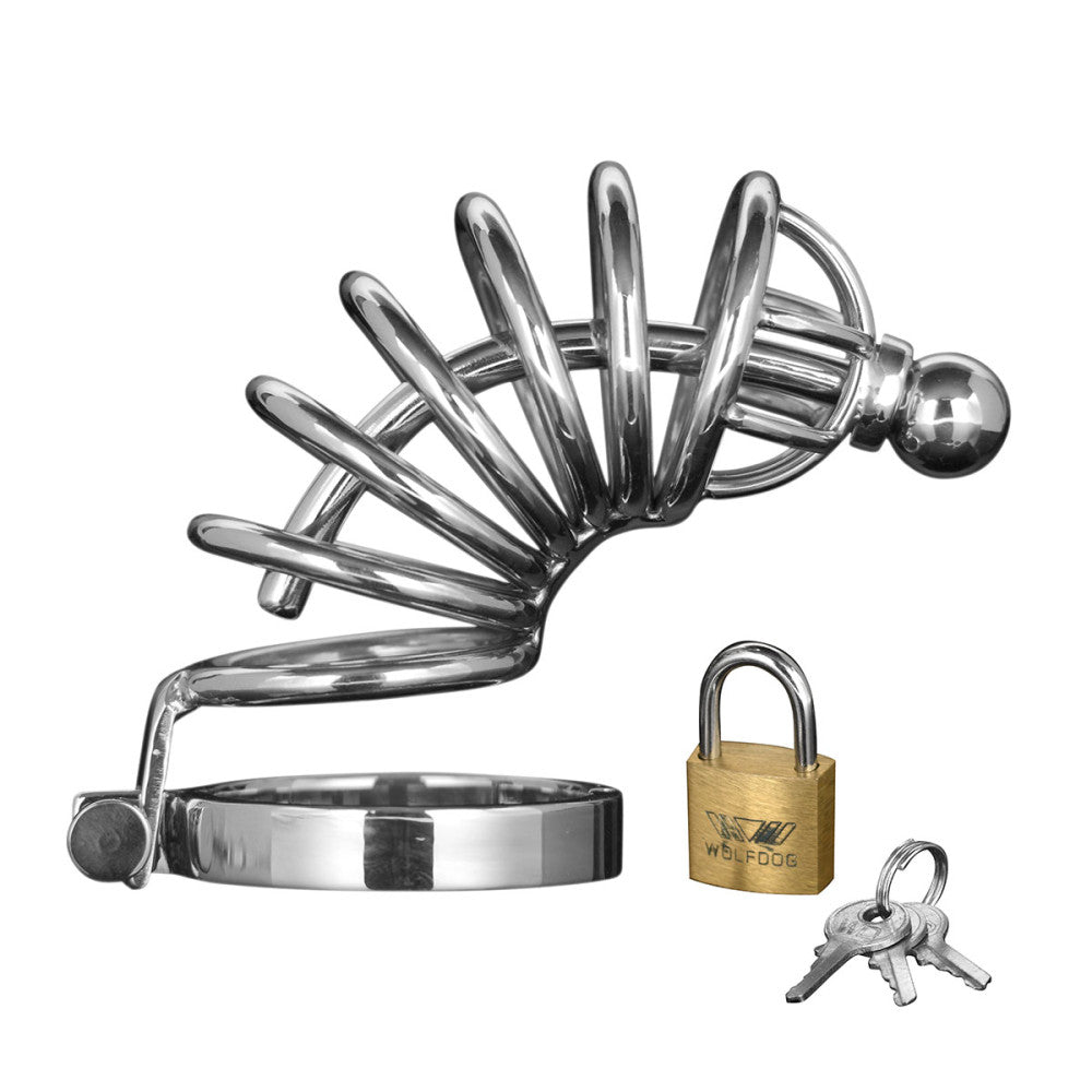 XR Master Series-Asylum Locking Chastity Cage - SugarX
