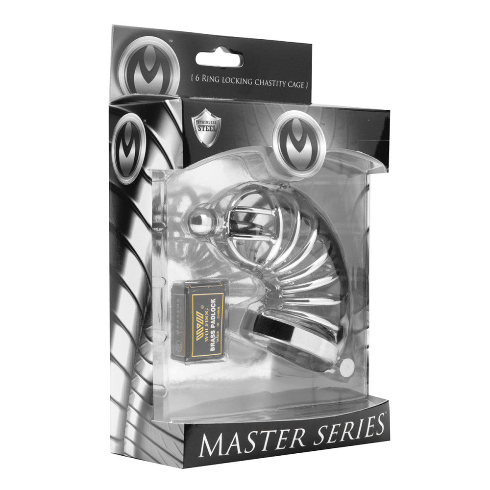 XR Master Series-Asylum Locking Chastity Cage - SugarX