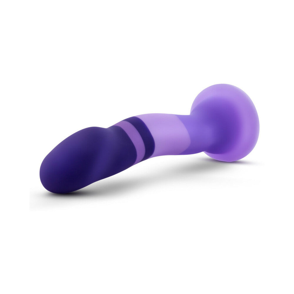 Avant Pride P3 in Purple Rain showcasing its design as a non-realistic non-phallic dildo. Available at SugarX in Sex Toys in the Dildo collection.