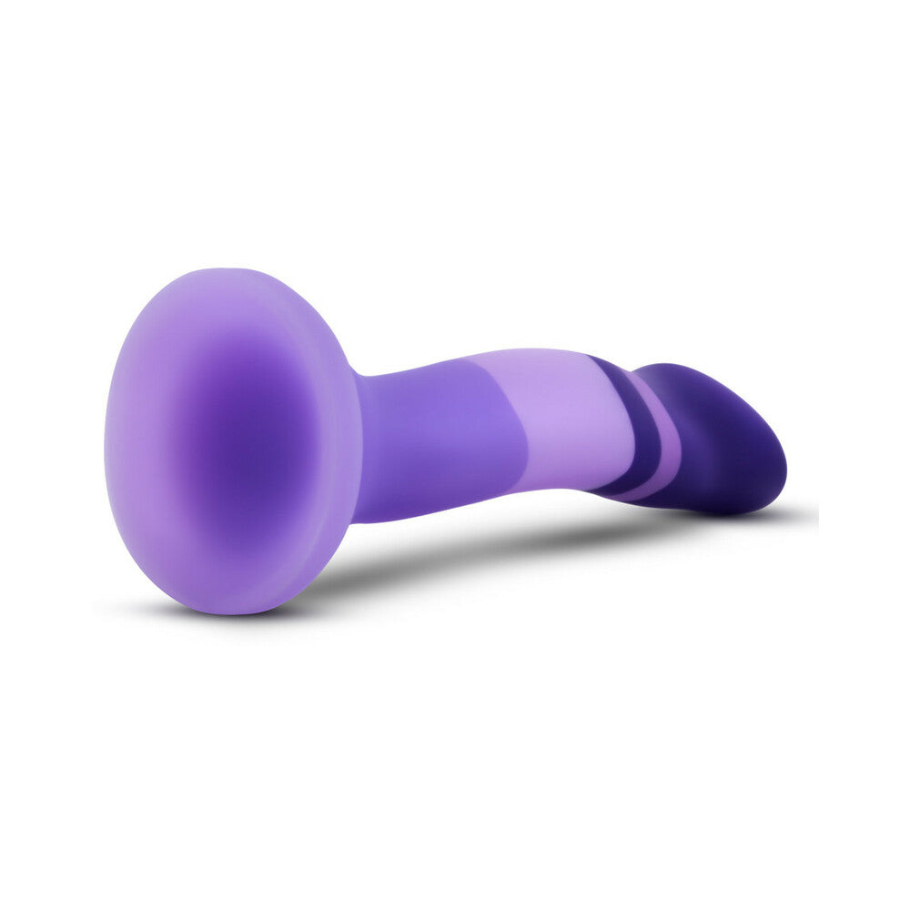 Avant Pride P3 in Purple Rain showcasing its design as a non-realistic non-phallic dildo. Available at SugarX in Sex Toys in the Dildo collection.