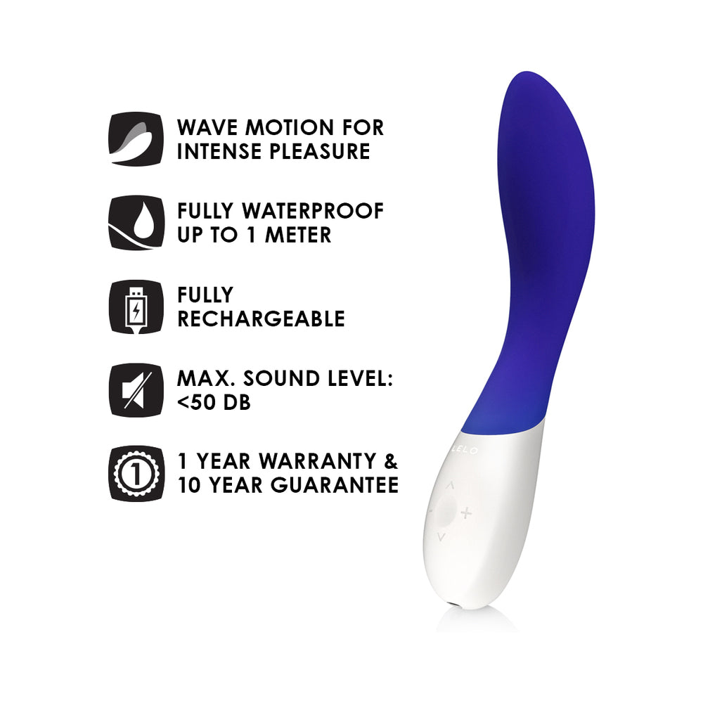 LELO Mona Wave Midnight Blue G-Spot Vibes