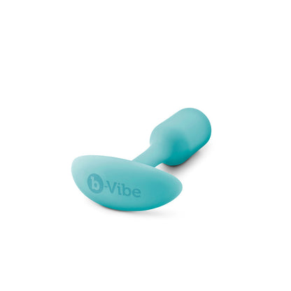 B-Vibe Snug Plug 1 - Mint on white background. Available at SugarX in Sex Toys in the Butt Plug collection.