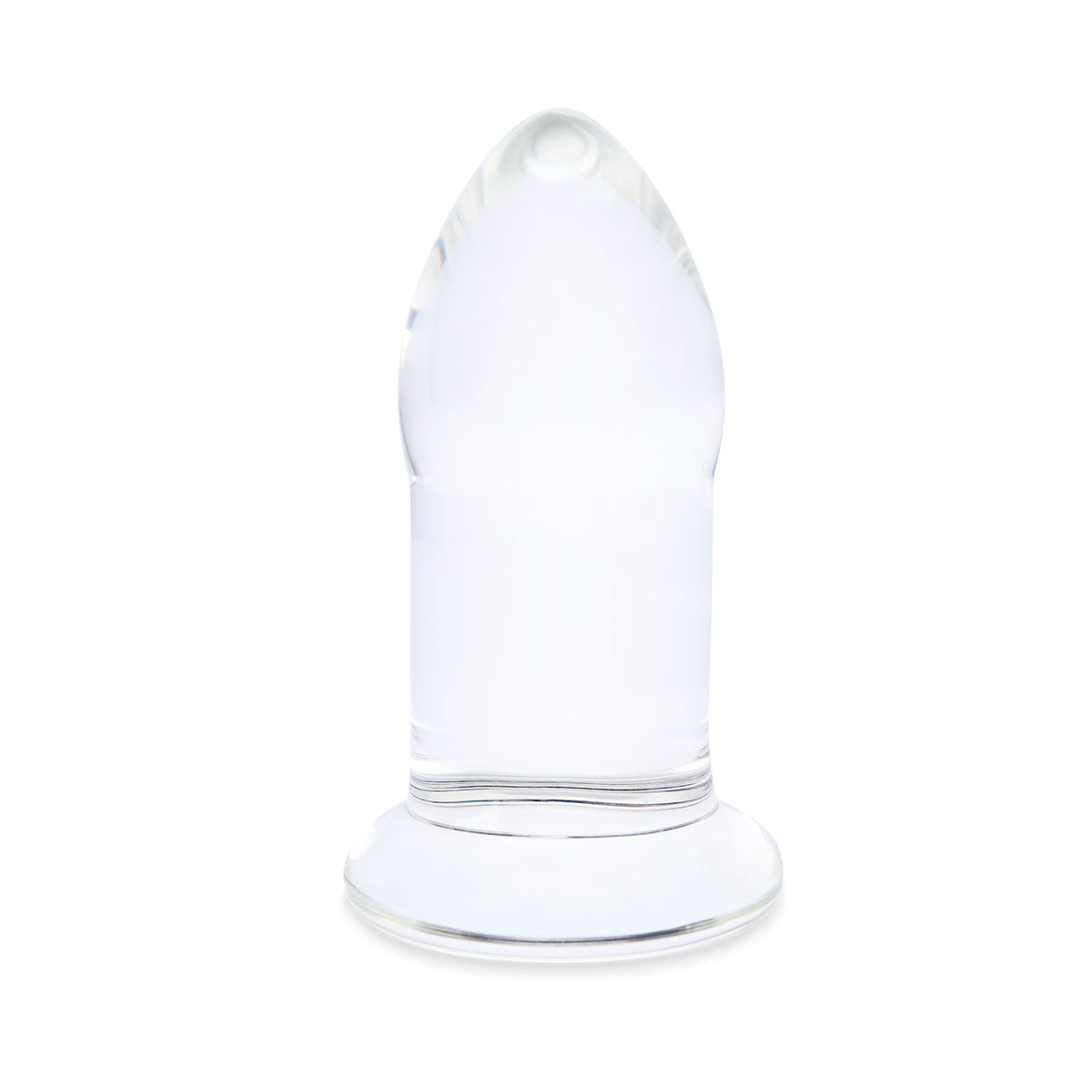 B-Vibe Glass Anal Dilators Set on white background. Available at SugarX in Sex Toys in the Butt Plug collection.