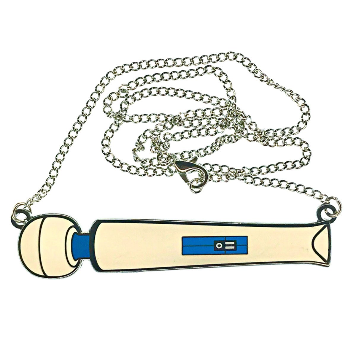 Geeky and Kinky Magic Wand Necklace Sex-Positive Jewelry SugarX