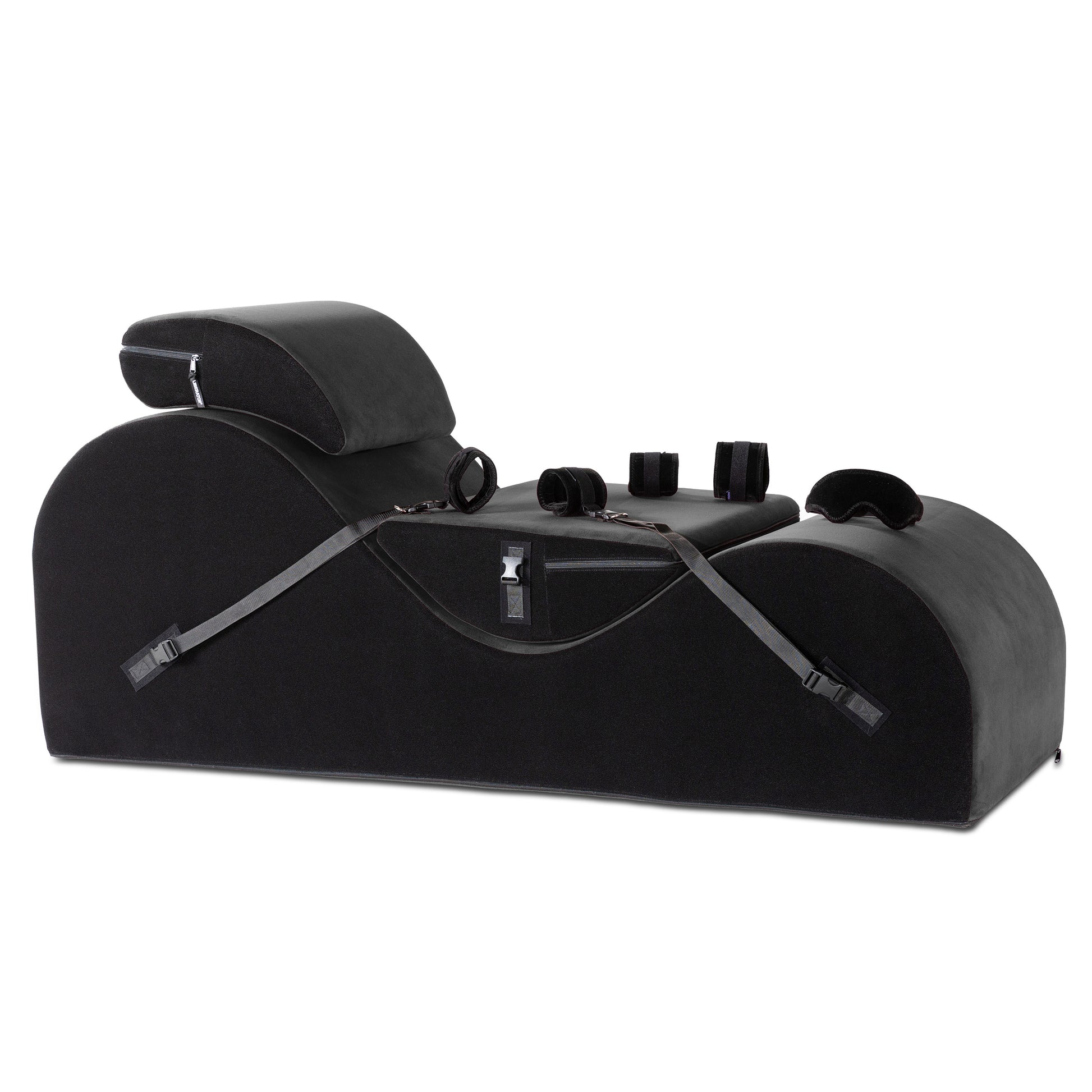 Liberator Valkyrie Esse Lounger Microfiber Black Liberator Furniture