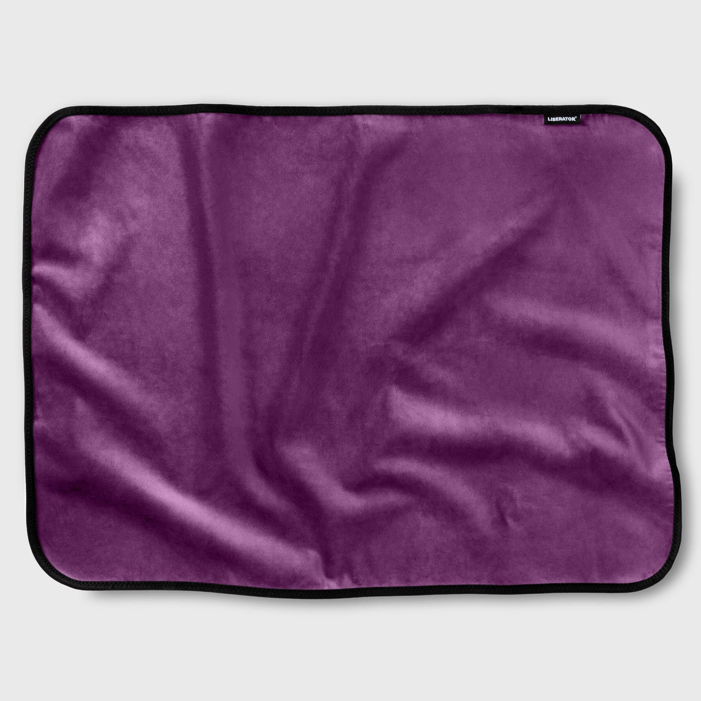 Liberator Fascinator Throw Moister-Proof Sensual Blanket Mini Size Aubergine Throws