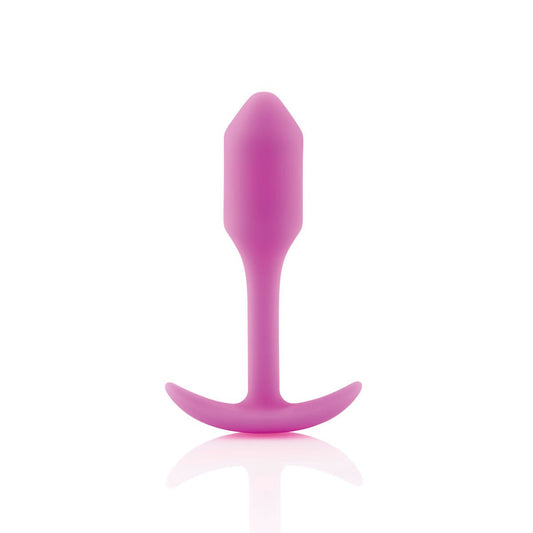 B-Vibe Snug Plug 1 (S) - Fuchsia Anal Toys