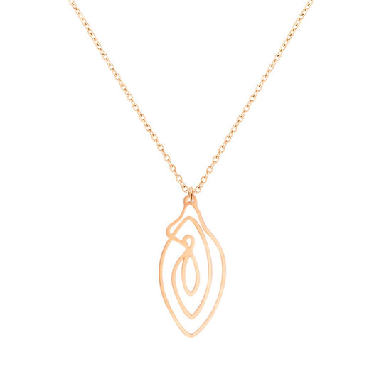 Vulvii Necklace - Rose Gold Necklaces
